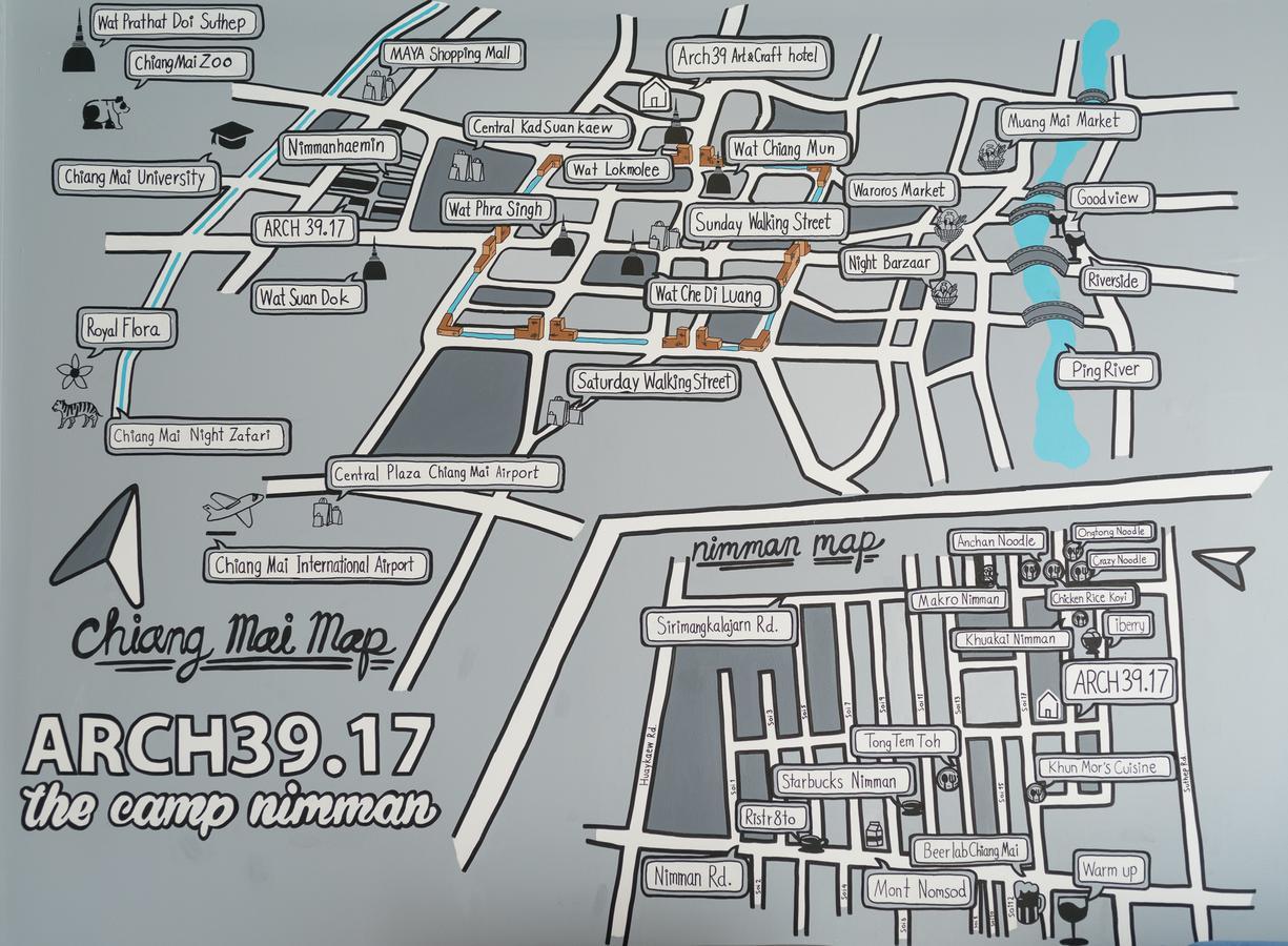 Arch39.17 Nimman Hotel Chiang Mai Ngoại thất bức ảnh